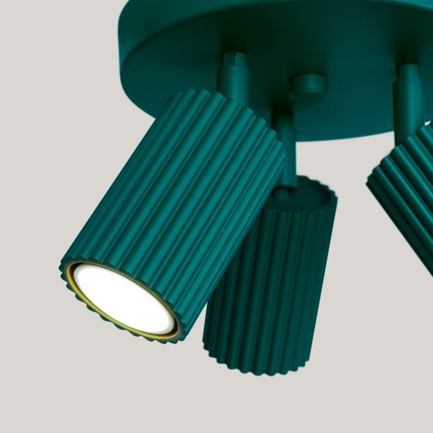 Brilagi - Faretto LED CRESTO 3xGU10/10W/230V turchese