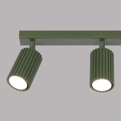 Brilagi - Faretto LED CRESTO 3xGU10/10W/230V verde