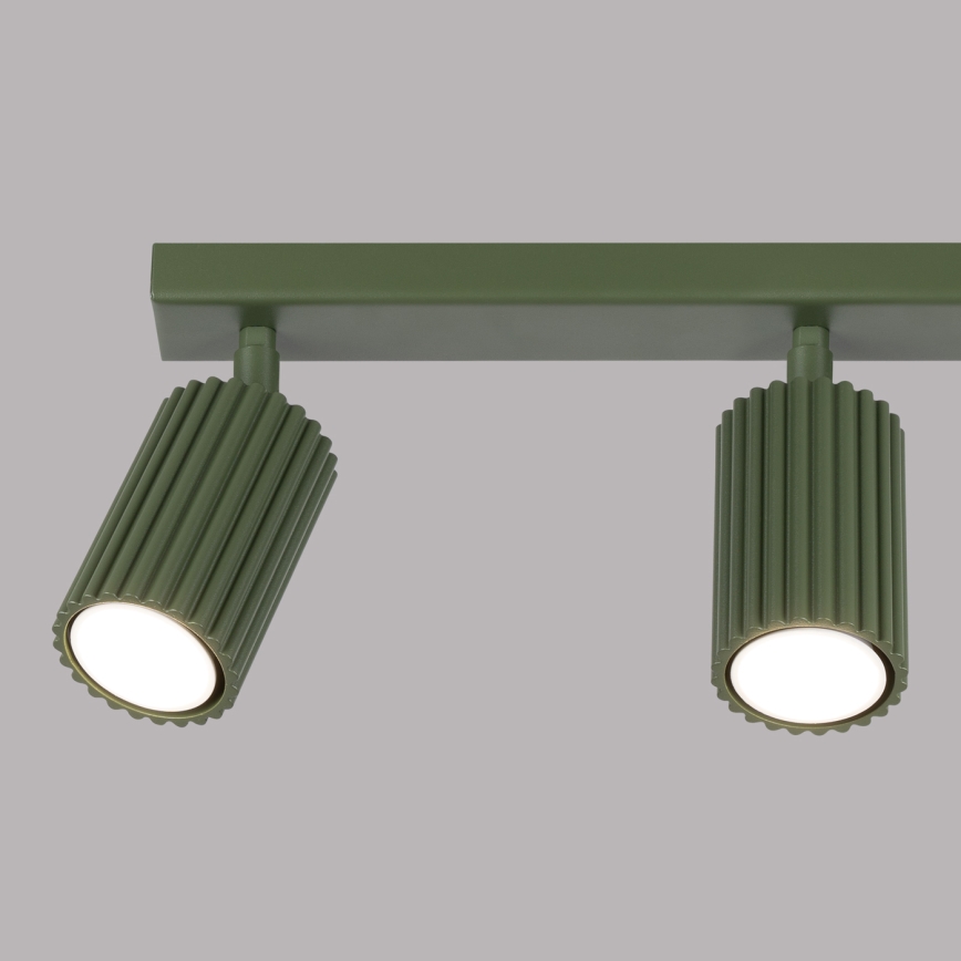 Brilagi - Faretto LED CRESTO 3xGU10/10W/230V verde