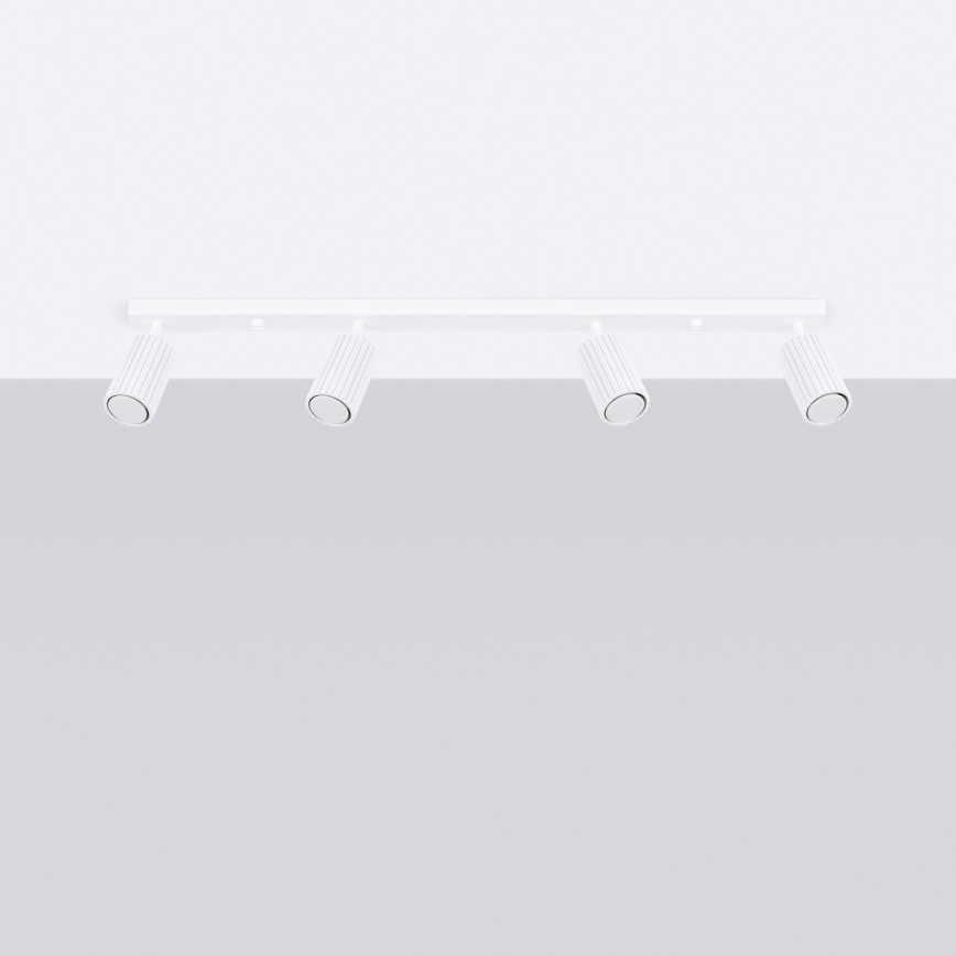 Brilagi - Faretto LED CRESTO 4xGU10/10W/230V bianco