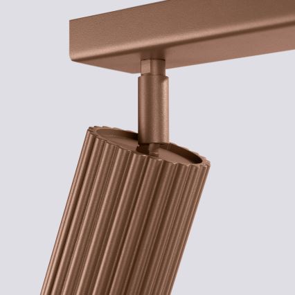 Brilagi - Faretto LED CRESTO 4xGU10/10W/230V marrone