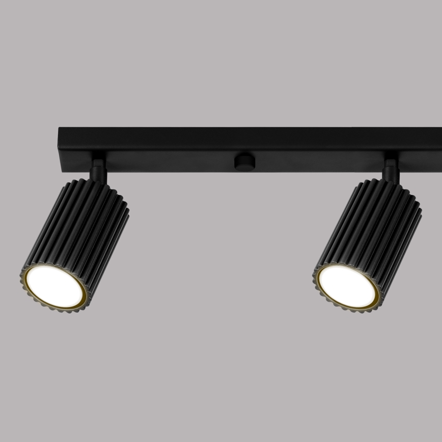Brilagi - Faretto LED CRESTO 4xGU10/10W/230V nero