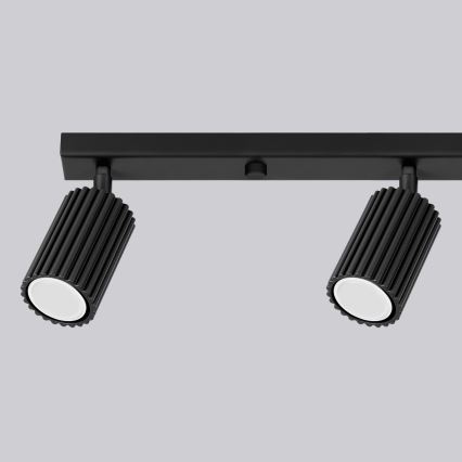 Brilagi - Faretto LED CRESTO 4xGU10/10W/230V nero