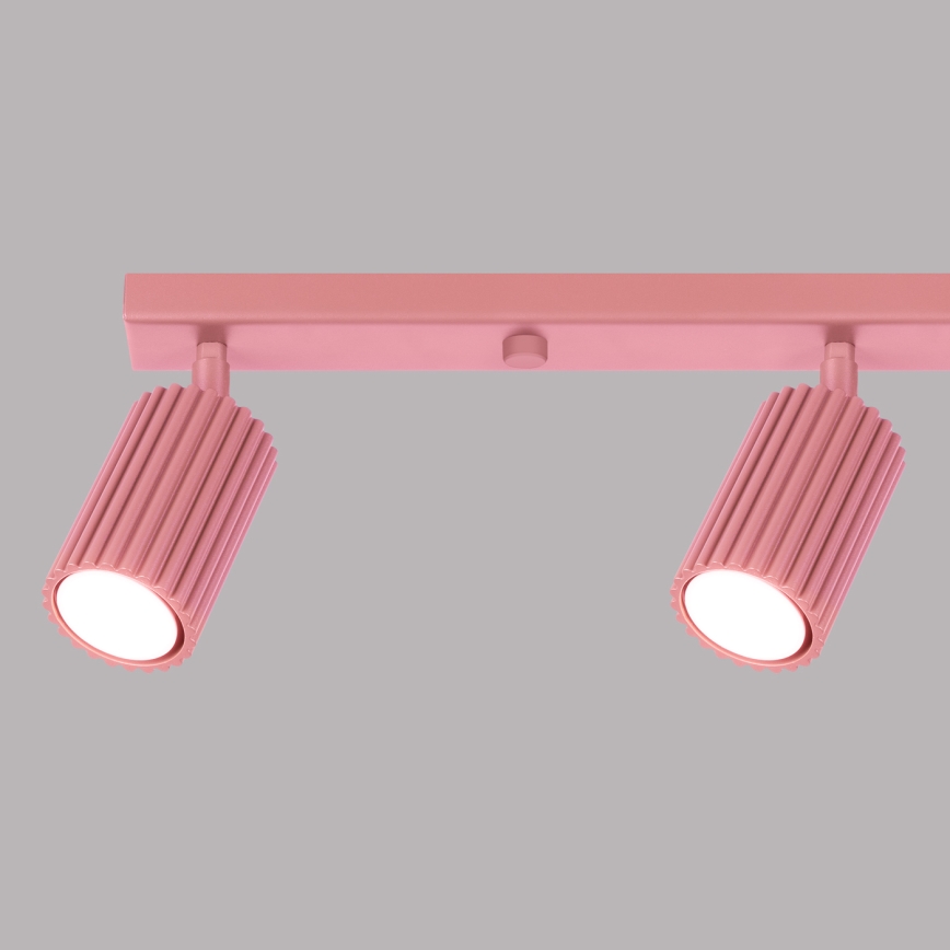 Brilagi - Faretto LED CRESTO 4xGU10/10W/230V rosa