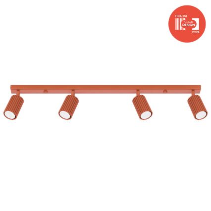 Brilagi - Faretto LED CRESTO 4xGU10/10W/230V rosso