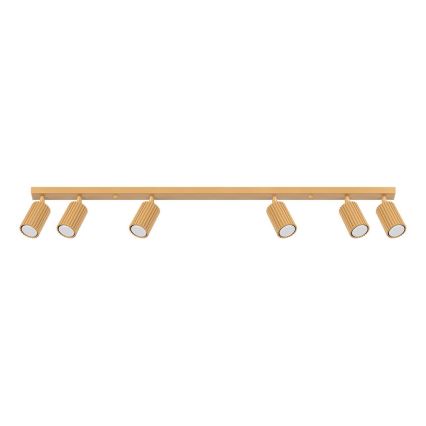 Brilagi - Faretto LED CRESTO 6x GU10/10W/230V, oro