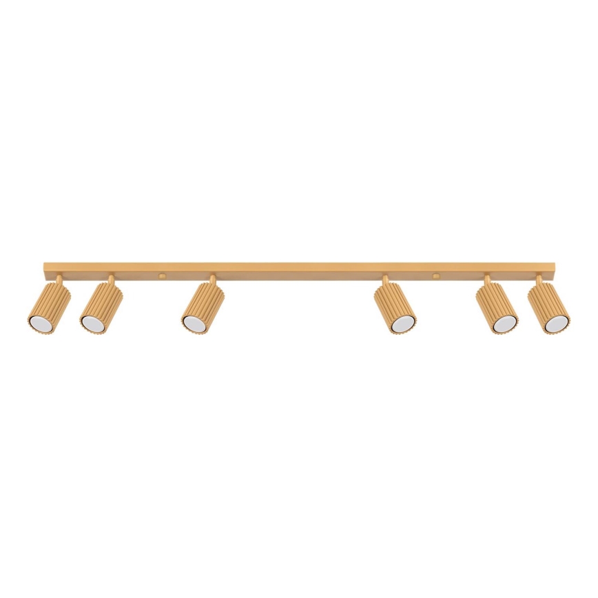 Brilagi - Faretto LED CRESTO 6x GU10/10W/230V, oro