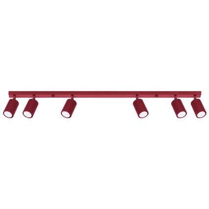 Brilagi - Faretto LED CRESTO 6xGU10/10W/230V bordeaux