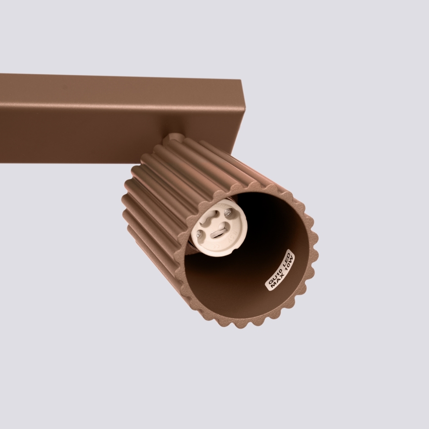 Brilagi - Faretto LED CRESTO 6xGU10/10W/230V marrone