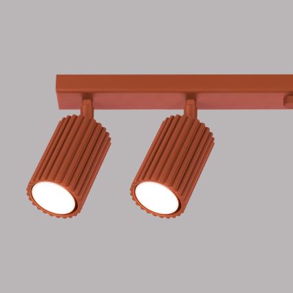Brilagi - Faretto LED CRESTO 6xGU10/10W/230V rosso