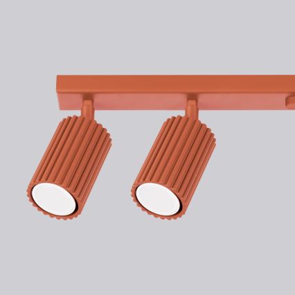 Brilagi - Faretto LED CRESTO 6xGU10/10W/230V rosso