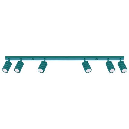 Brilagi - Faretto LED CRESTO 6xGU10/10W/230V turchese