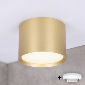 BRILAGI - Faretto LED da bagno SMOOTH 1xGX53/15W/230V 60x82 mm oro IP54