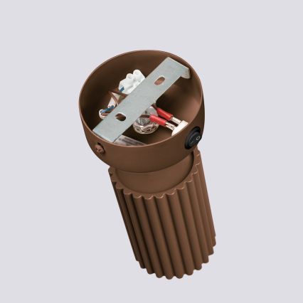 Brilagi - Faretto LED da parete CRESTO 1xGU10/10W/230V marrone