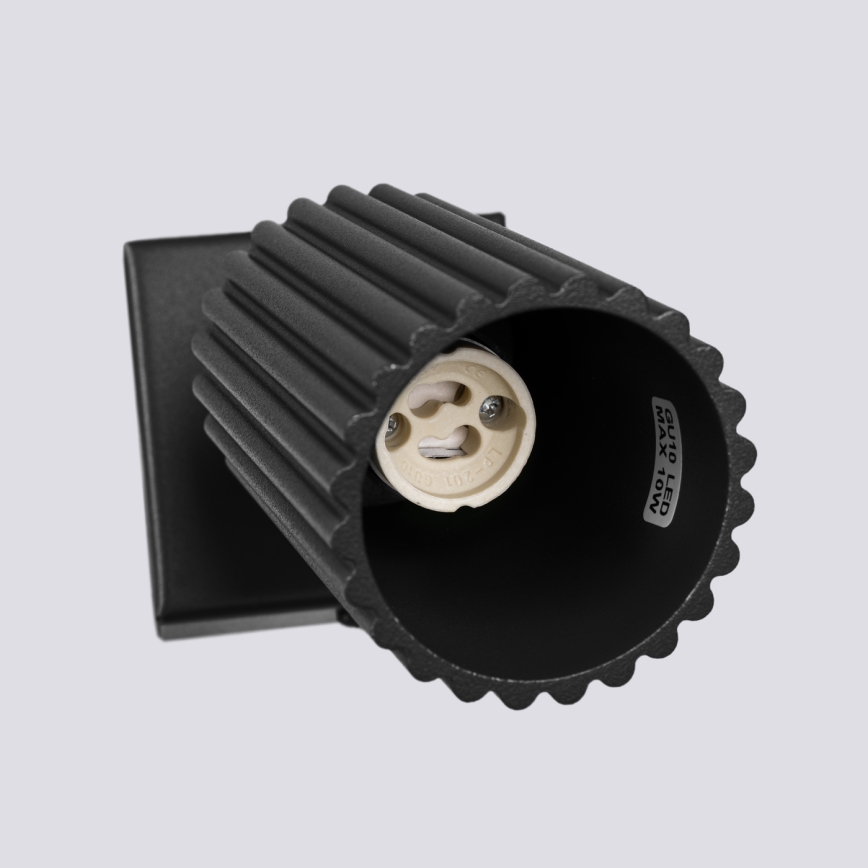 Brilagi - faretto LED da parete CRESTO 1xGU10/10W/230V nero