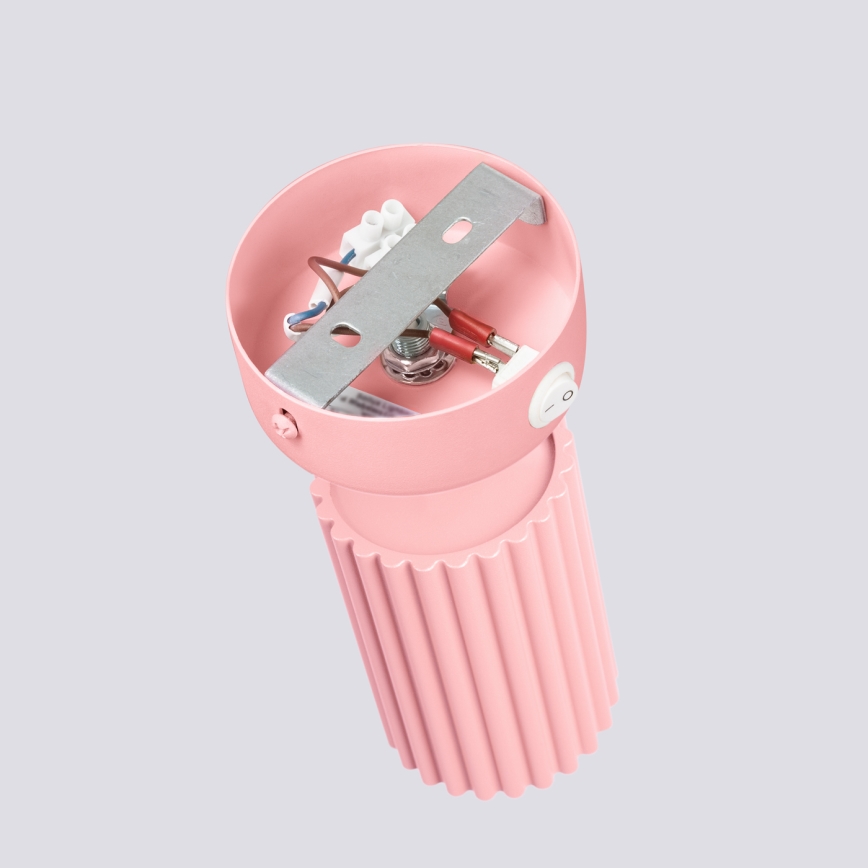 Brilagi - Faretto LED da parete CRESTO 1xGU10/10W/230V rosa
