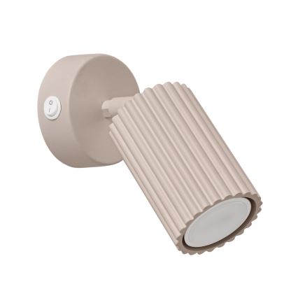 Brilagi - Faretto LED da parete CRESTO 1xGU10/10W/230V taupe
