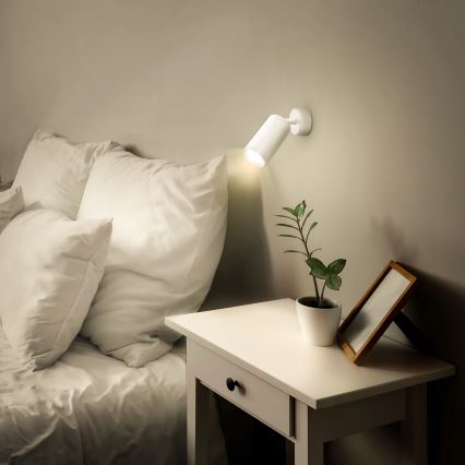 Brilagi - Faretto LED RGBW dimmerabile SELE 1xGU10/4,8W/230V 3000K bianco + telecomando