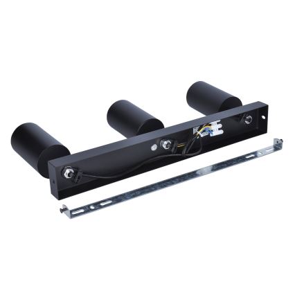 Brilagi - Faretto LED RGBW dimmerabile SELE 3xGU10/4,8W/230V 3000K nero/oro + telecomando