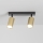 Brilagi - Faretto LED dimmerabile SELE GOLDEN 2xGU10/6,5W/230V 2700-6500K nero/oro