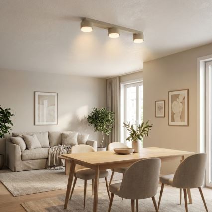 Brilagi - Faretto LED MONO 3xGX53/30W/230V beige