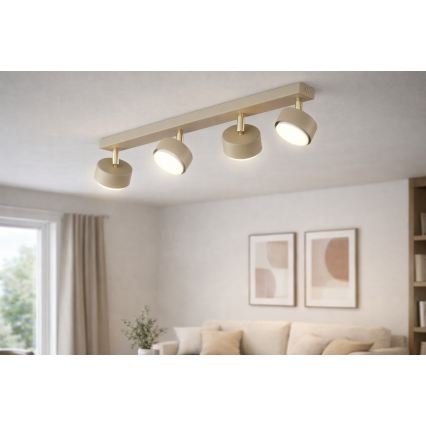 Brilagi - Faretto LED MONO 4xGX53/30W/230V beige