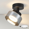 Brilagi - Faretto LED RGB+CCT dimmerabile AURA LUX 1xGX53/14W/230V 2700-6500K Wi-Fi Tuya nero/fumé