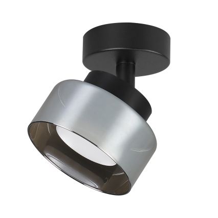 Brilagi - Faretto LED RGB+CCT dimmerabile AURA LUX 1xGX53/14W/230V 2700-6500K Wi-Fi Tuya nero/fumé