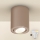 Brilagi - Faretto LED RGBW dimmerabile MIA 1xGU10/4,8W/230V 3000K 100x80 mm beige + telecomando