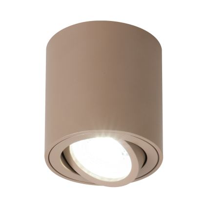 Brilagi - LED RGBW faretto dimmerabile MIA 1xGU10/4,8W/230V 3000K 84x80 mm beige + telecomando