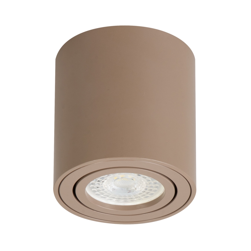 Brilagi - LED RGBW faretto dimmerabile MIA 1xGU10/4,8W/230V 3000K 84x80 mm beige + telecomando