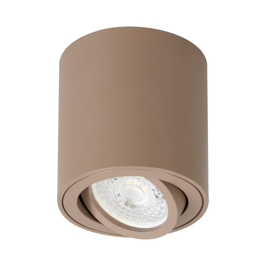 Brilagi - LED RGBW faretto dimmerabile MIA 1xGU10/4,8W/230V 3000K 84x80 mm beige + telecomando