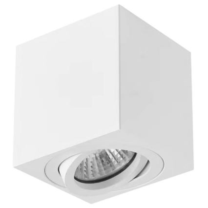 Brilagi - Faretto LED RGBW dimmerabile MIA 1xGU10/4,8W/230V 3000K 84x80 mm bianco + telecomando