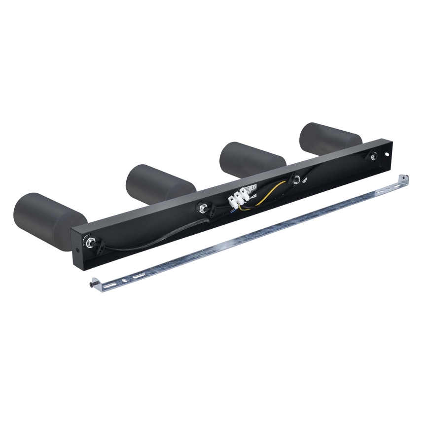 Brilagi - Faretto LED RGBW dimmerabile SELE 4xGU10/4,8W/230V 3000K antracite + telecomando