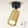Brilagi - Faretto LED RGBW dimmerabile SELE GOLDEN 1xGU10/4,8W/230V 3000K nero/oro + telecomando