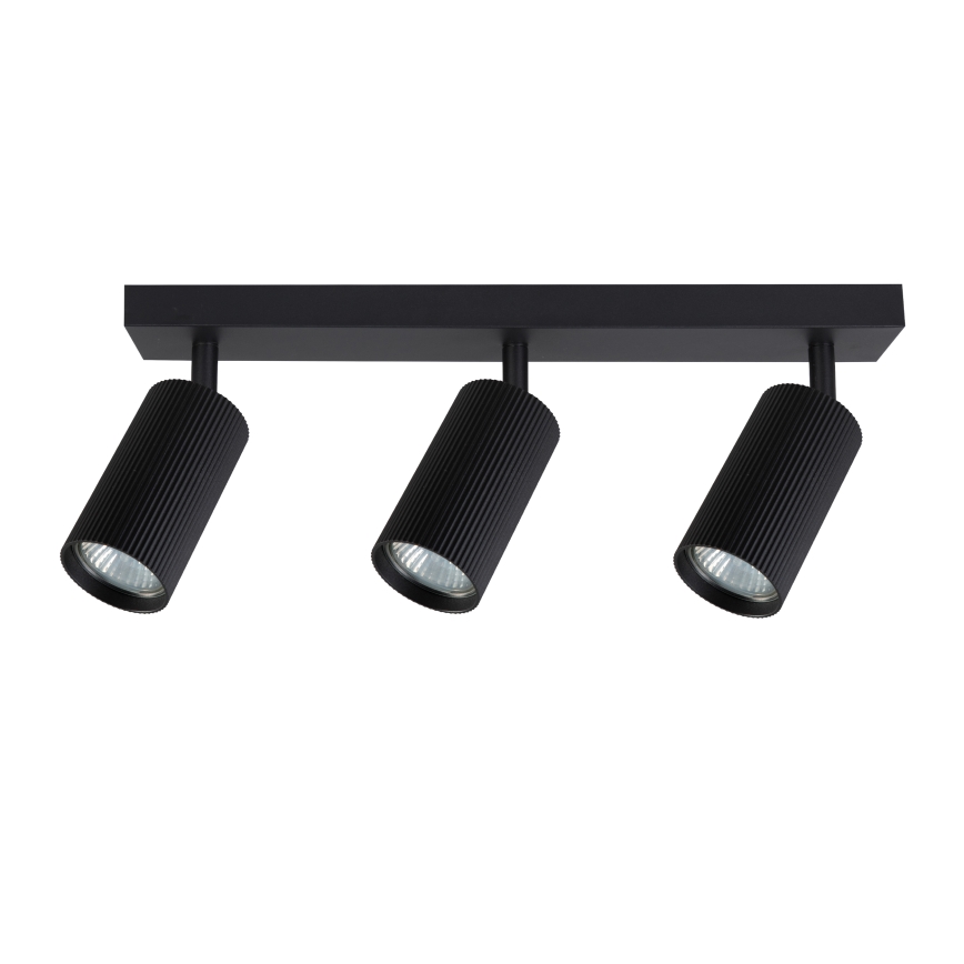 Brilagi - Faretto LED RGBW dimmerabile SELE MODERN 3xGU10/4,8W/230V 3000K nero + telecomando