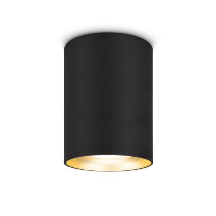 Brilagi - Faretto LED RGBW dimmerabile TRINE 1xGU10/6W/230V 3000K nero/oro + telecomando