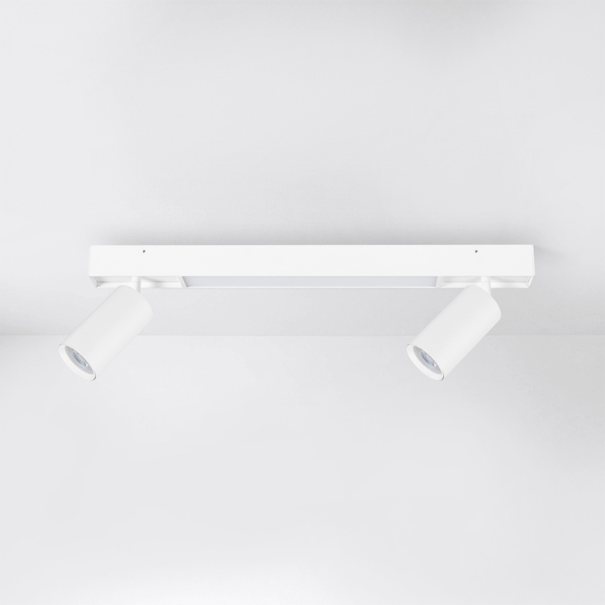Brilagi - Faretto LED SELE 2xGU10/30W/230V + LED/15W bianco