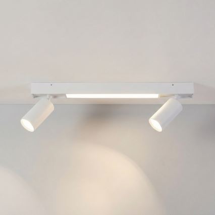 Brilagi - Faretto LED SELE 2xGU10/30W/230V + LED/15W bianco