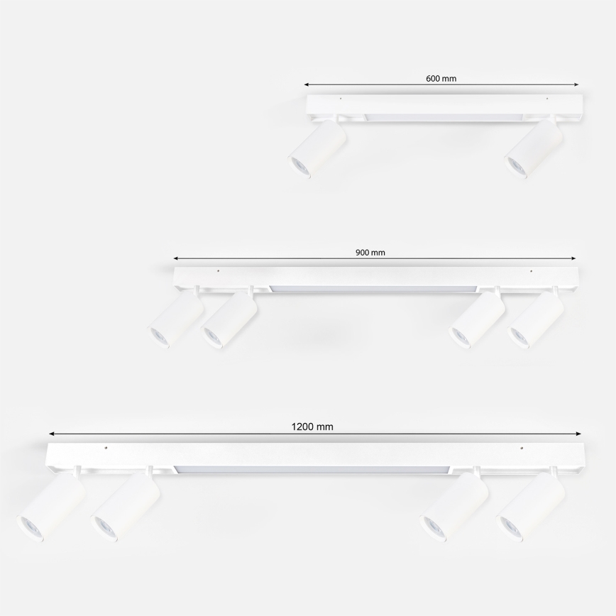 Brilagi - Faretto LED SELE 4xGU10/30W/230V + LED/20W bianco