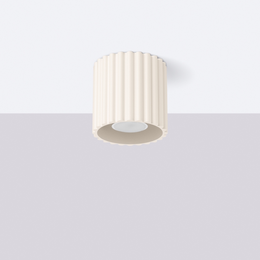 Brilagi - Faretto LED SFERA 1x GU10/10W/230V Ø 10 cm crema