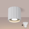Brilagi - Faretto LED SFERA 1xGU10/10W/230V Ø 10 cm bianco