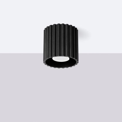 Brilagi - Faretto LED SFERA 1xGU10/10W/230V Ø 10 cm nero