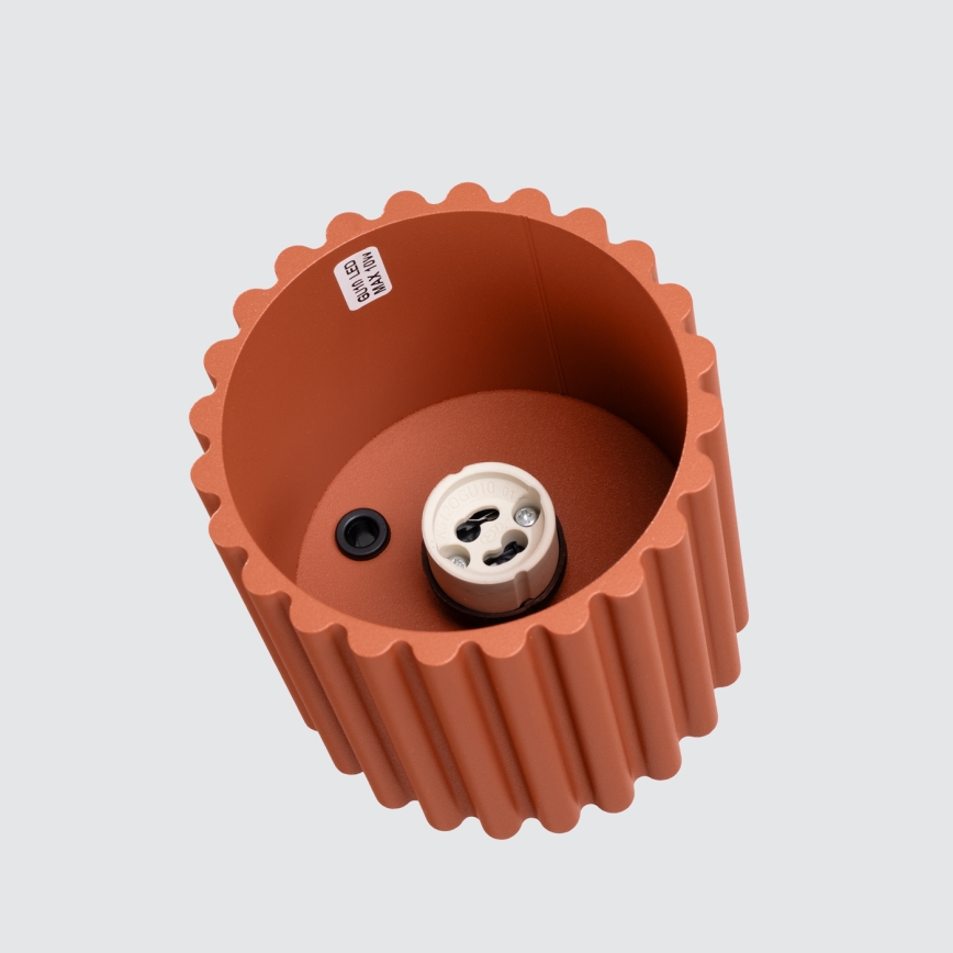 Brilagi - Faretto LED SFERA 1xGU10/10W/230V Ø 10 cm rosso