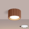 Brilagi - Faretto LED SFERA 1xGX53/30W/230V Ø 10 cm marrone