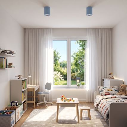 BRILAGI - Faretto MIA 1xGU10/30W/230V 100x80 mm blu