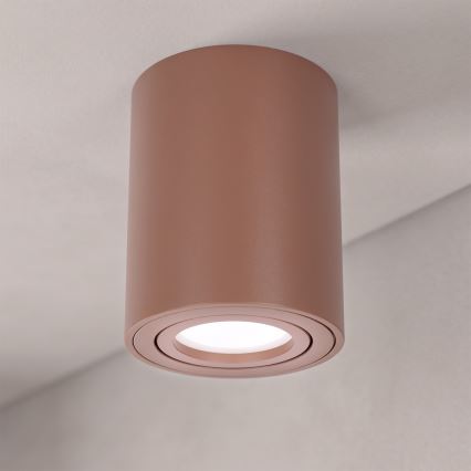 BRILAGI - Faretto MIA 1xGU10/30W/230V 100x80 mm marrone