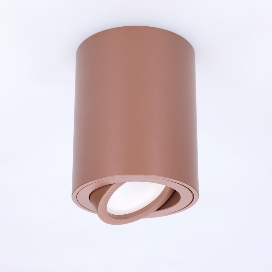 BRILAGI - Faretto MIA 1xGU10/30W/230V 100x80 mm marrone