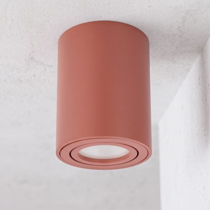 BRILAGI - Faretto MIA 1xGU10/30W/230V 100x80 mm marrone