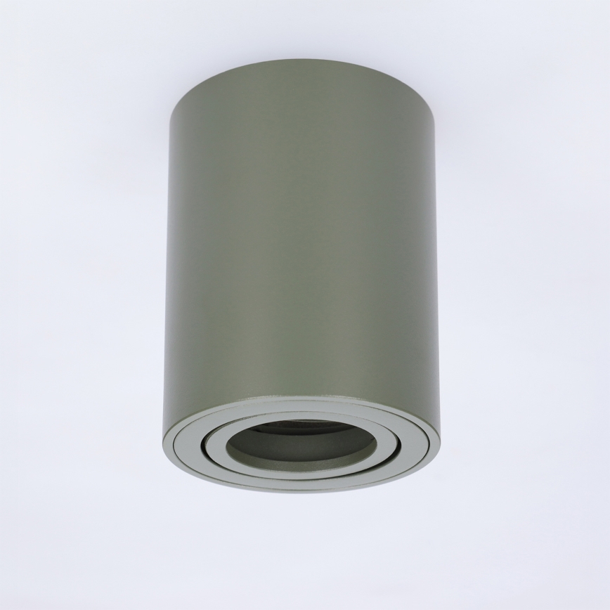 BRILAGI - Faretto MIA 1xGU10/30W/230V 100x80 mm verde scuro
